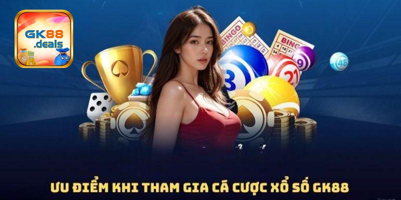 Đa dạng trò chơi hấp dẫn tại xổ số GK88